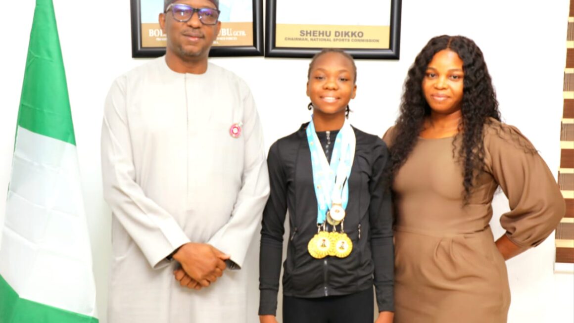 Ahead 2028 Olympics: NSC puts 14 year-old gymnast, Onusiriuka in elite plans