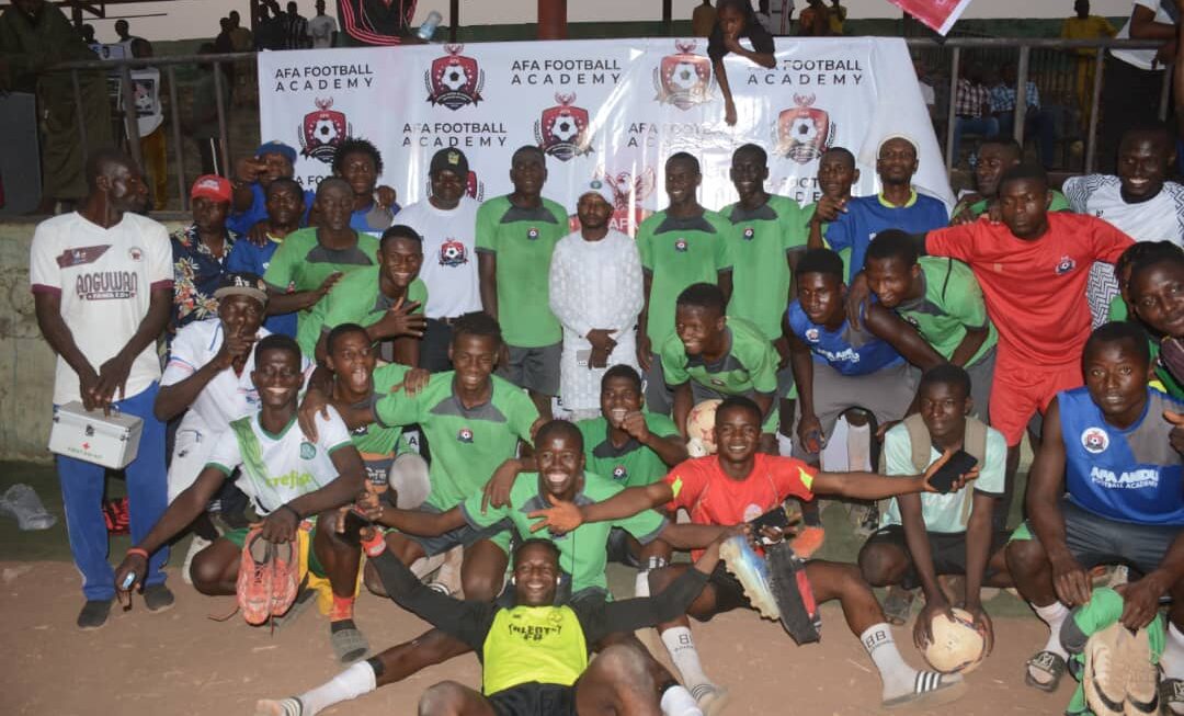 Ambassador Aliyu unveils AFA Football Academy in Lafiagi, reveals vision