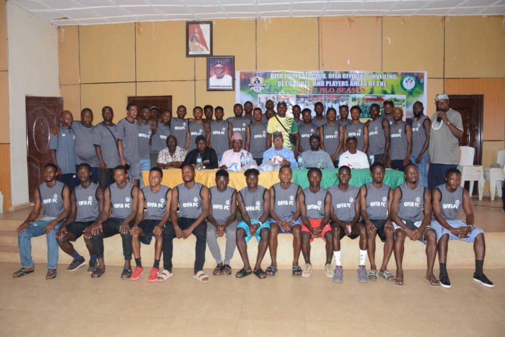 Offa FC unveil Coaches, Players ahead of 2025 NLO season, as Offa LG pledges support
