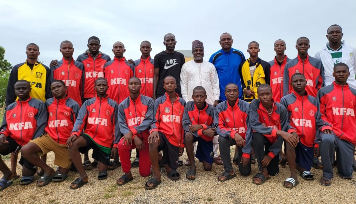 Team Kwara in Kaduna for YSFON/Chief of Naval Staff U14 Boys Championship