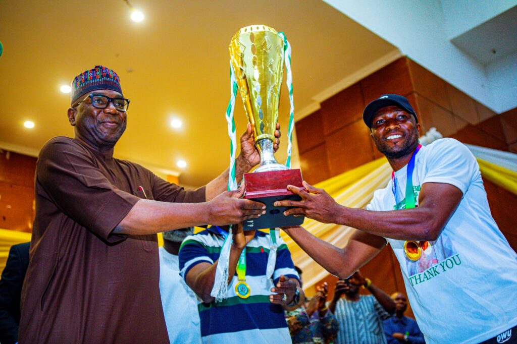 Federation Cup victory: Gov AbdulRasaq remembers late Yusuf Salami, as he receives, rewards players