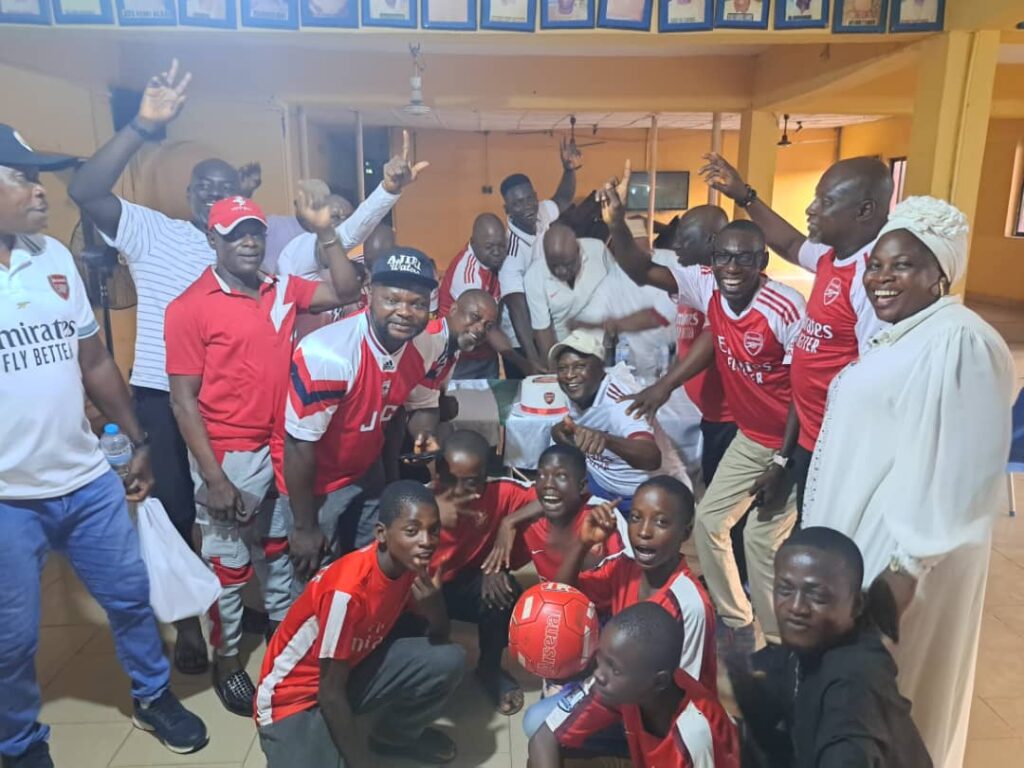 Arsenal Supporters in Ilorin Club celebrate historic season as Gunners end 22-Year EPL wait